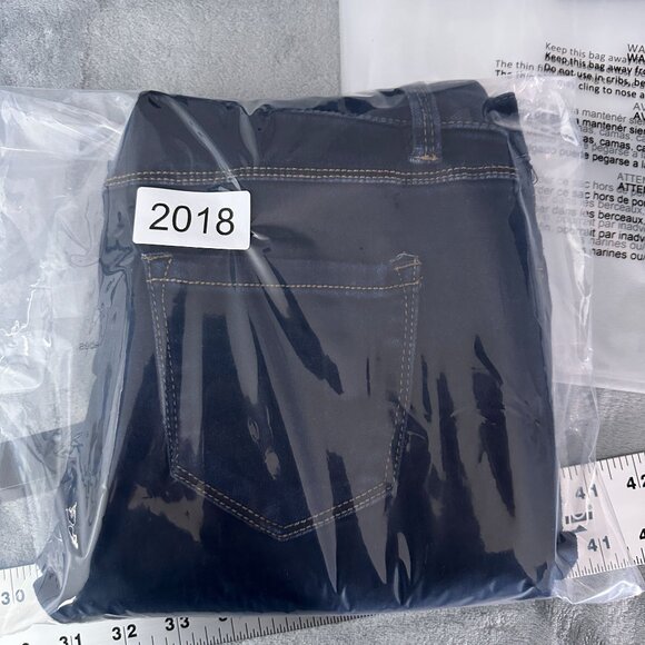 D Jeans Skinny Jeans Womens Size 6 Mid Rise Dark Wash Five Design Pockets Blue - Picture 12 of 12